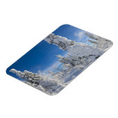 Winterlandschaft in Lappland Magnet (Linke Seite)