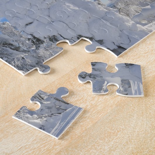 Winterlandschaft in Lappland Puzzle (Seite)