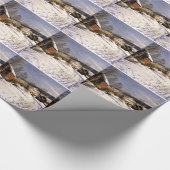 Winterlandschaft in Lillehammer, Dänemark Geschenkpapier (Ecke)