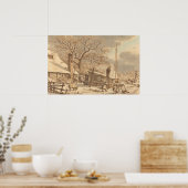 Winterlandschaft - Jacob Cats Fine Art Poster (Küche)