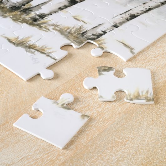 Winterlandschaft Jigsaw Puzzle (Seite)