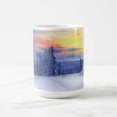 Winterlandschaft Kaffeetasse (Mittel)