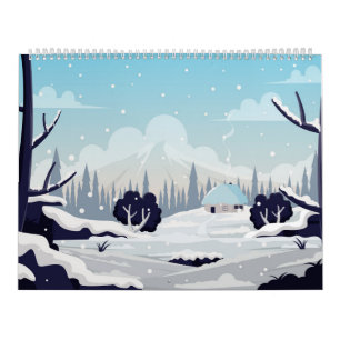 Winterlandschaft Kalender