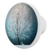 Winterlandschaft Keramikknauf (Rechts)