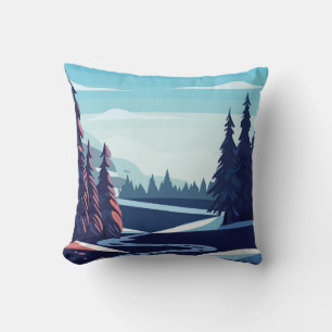 Winterlandschaft Kissen