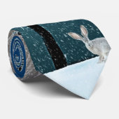 Winterlandschaft Krawatte (Gerollt)