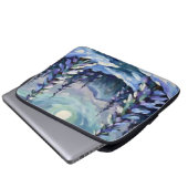 Winterlandschaft Laptopschutzhülle (Vorne Knopf)