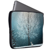 Winterlandschaft Laptopschutzhülle (Vorne Rechts)