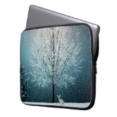 Winterlandschaft Laptopschutzhülle (Vorderseite Links)