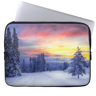 Winterlandschaft Laptopschutzhülle