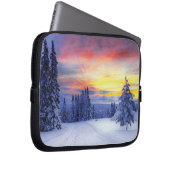 Winterlandschaft Laptopschutzhülle (Vorne Rechts)