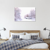 Winterlandschaft Leinwanddruck (Insitu (Schlafzimmer))