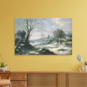 Winterlandschaft Leinwanddruck (Insitu (Wohnzimmer))