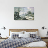 Winterlandschaft Leinwanddruck (Insitu (Schlafzimmer))