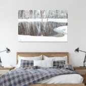 Winterlandschaft Leinwanddruck (Insitu (Schlafzimmer))