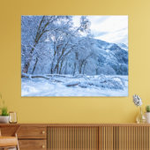Winterlandschaft Leinwanddruck (Insitu (Wohnzimmer))