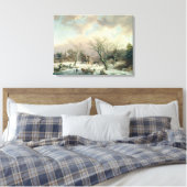 Winterlandschaft Leinwanddruck (Insitu (Schlafzimmer))