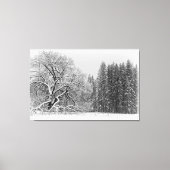 Winterlandschaft Leinwanddruck (Vorderseite)