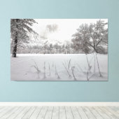 Winterlandschaft Leinwanddruck (Insitu (Holzboden))