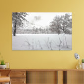 Winterlandschaft Leinwanddruck (Insitu (Wohnzimmer))