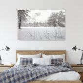 Winterlandschaft Leinwanddruck (Insitu (Schlafzimmer))