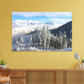 Winterlandschaft Leinwanddruck (Insitu (Wohnzimmer))