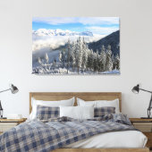Winterlandschaft Leinwanddruck (Insitu (Schlafzimmer))