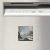 Winterlandschaft Magnet (In Situ (Geschirrspüler))