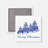 Winterlandschaft Magnet (Vorderseite/Rückseite)