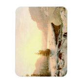 Winterlandschaft Magnet (Vertikal)
