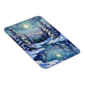 Winterlandschaft Magnet (Rechte Seite)