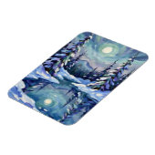 Winterlandschaft Magnet (Linke Seite)