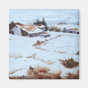 Winterlandschaft Magnet