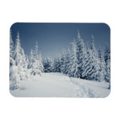 Winterlandschaft Magnet (Horizontal)