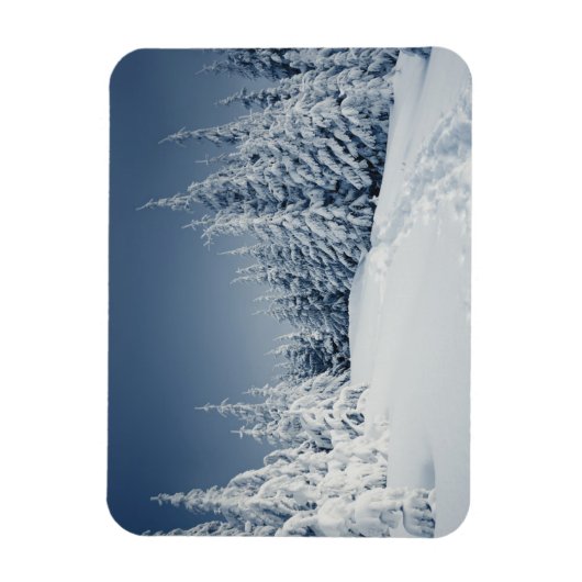 Winterlandschaft Magnet (Vertikal)