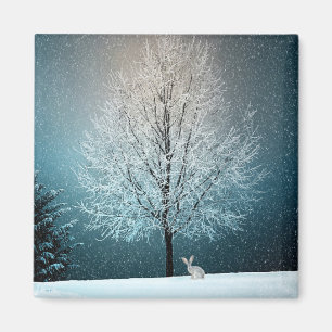 Winterlandschaft Magnet