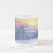 Winterlandschaft Mattglastasse (Mittel)