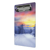 Winterlandschaft Mini Klemmbrett (Gewinkelt2)