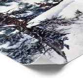 Winterlandschaft Mini-Poster Poster (Ecke)