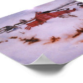 Winterlandschaft Mini-Poster Poster (Ecke)