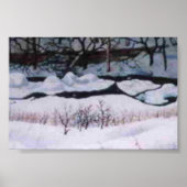 Winterlandschaft Mini-Poster Poster (Vorne)