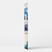 Winterlandschaft mit Bergdorf bedeckt mit Case-Mate iPhone Hülle (Rückseite / Rechts)