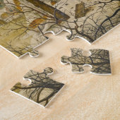 Winterlandschaft mit Eisfallen und Eisfallen Puzzle (Seite)