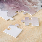 Winterlandschaft mit Hirsch Puzzle (Seite)