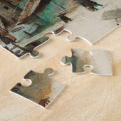 Winterlandschaft mit Ice-Skatern - Avercamp Puzzle (Seite)