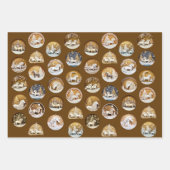 Winterlandschaft mit ISI Geschenkpapier Set (Vorderseite 2)