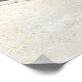 Winterlandschaft mit Kirche Poster (Ecke)