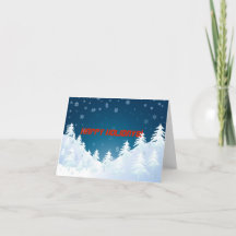 Winterlandschaft mit Schnee bedeckt