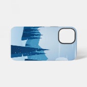 Winterlandschaft mit Schnee iPhone Hülle (Rückseite (Horizontal))