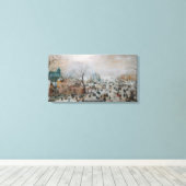 Winterlandschaft mit Skatern von Hendrick Avercamp Leinwanddruck (Insitu (Holzboden))